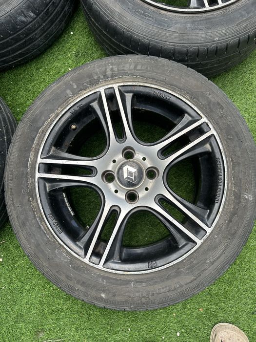 Set Jante MSW 11 15" 4x100 cu Anvelope Vară Hankook 185/60 R15