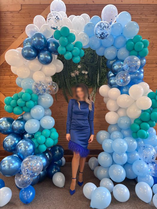 Rochie cu pene marime xs-s