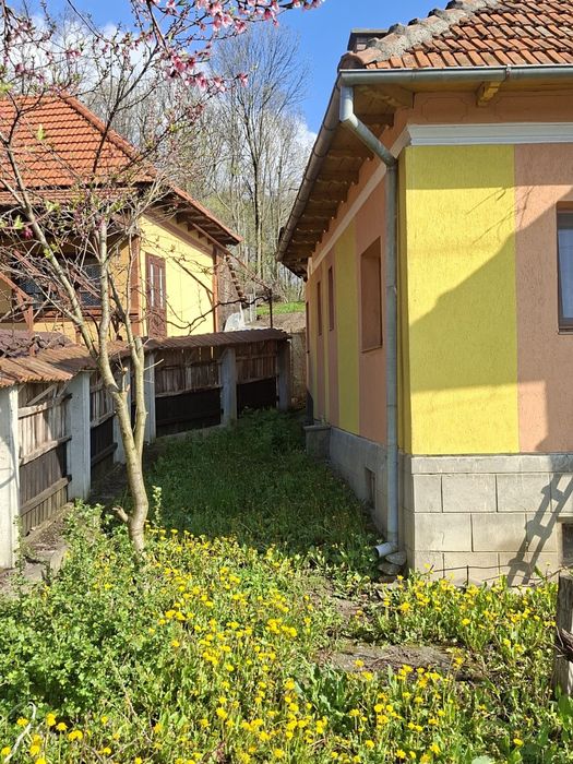 Vând casă în Bărbătești, Vâlcea – curte generoasă + utilități + Fanar