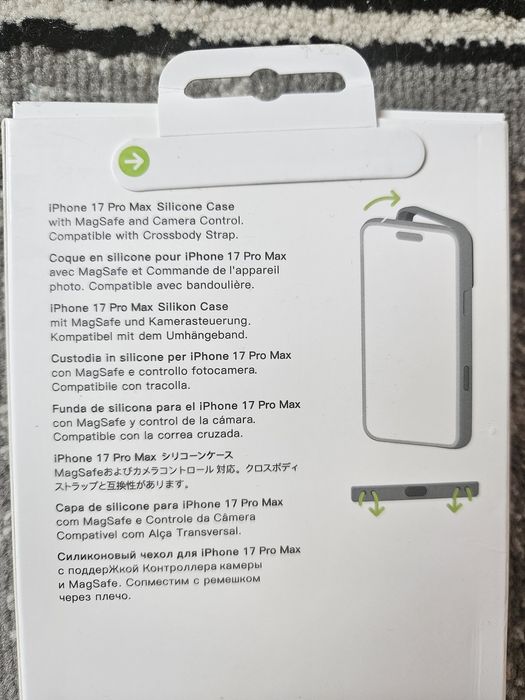 iPhone 17 Pro Max Aquamarine Silicone Case