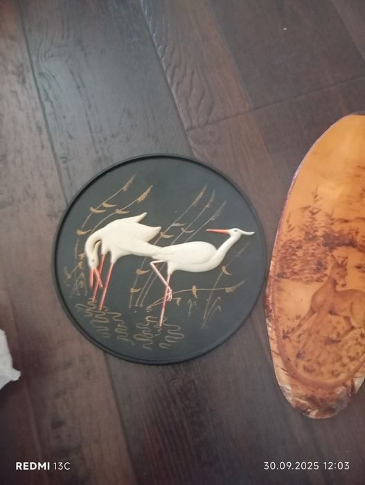 Картина на спиле дерево