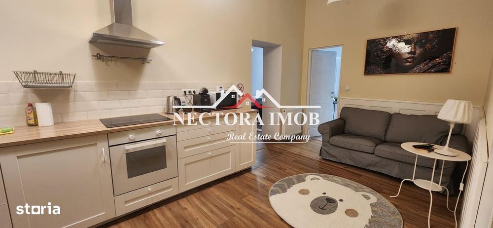 NECTORA IMOB-Apartament 3 camere, Ultracentral, 58 mp, Etaj 2, Utilat