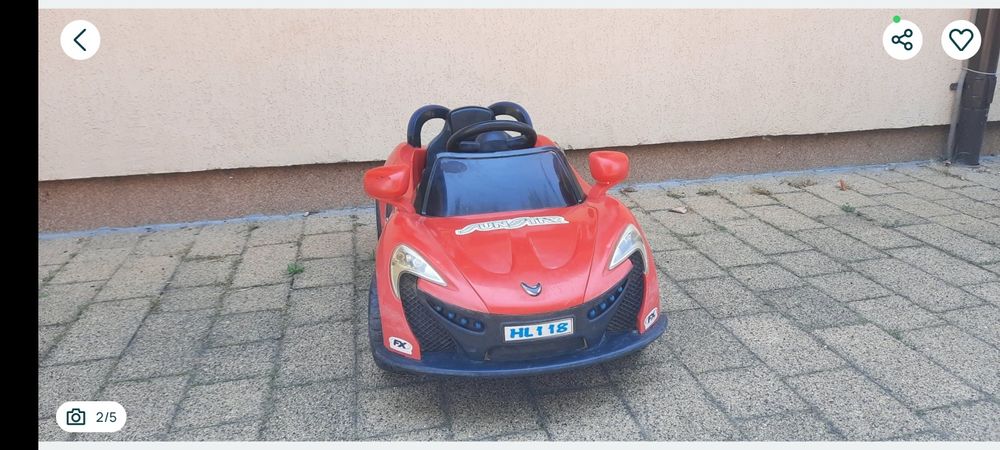 Masinuta electrica model sport pentru copil 3-7 ani