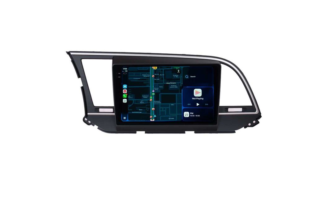 Navigatie Hyundai Elantra , Carplay , Android Android Auto + Camera Marsarier