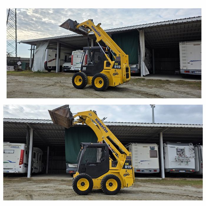 Miniîncarcător KOMATSU SK815 SUPER FLOW  mini incarcător IMPECABIL