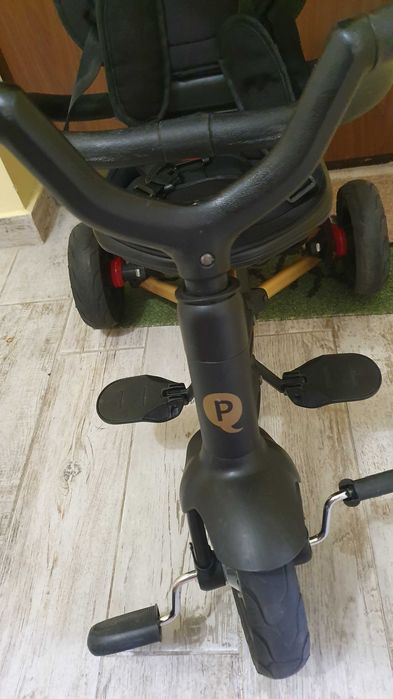 Tricicleta  pliabila ultra QPlay Nova Rubber Gold