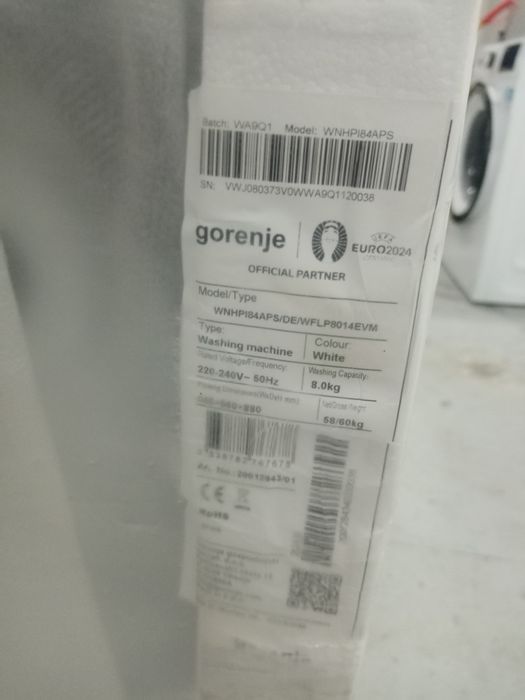 Mașina de spălat rufe Gorenje noua