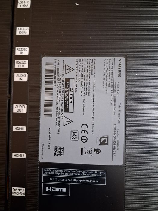 Color display monitor, unitate samsung