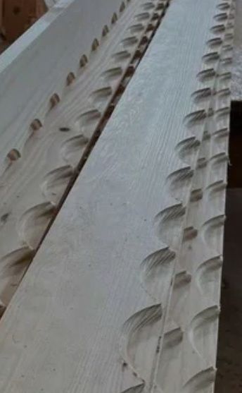 Pazie din lemn rasinoase