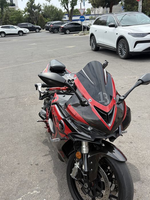 QJ Moto 600 RR stage