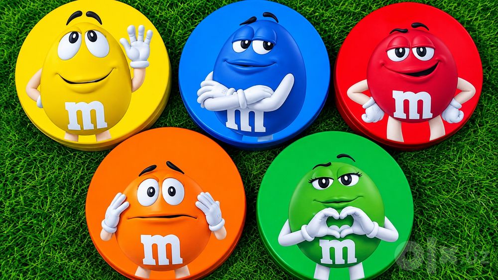 M&M's 200 гр темир банкаси / M&M's 200 gr temir bankasi / Жестяная