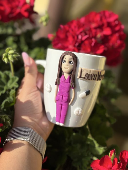 Cana personalizata Fimo