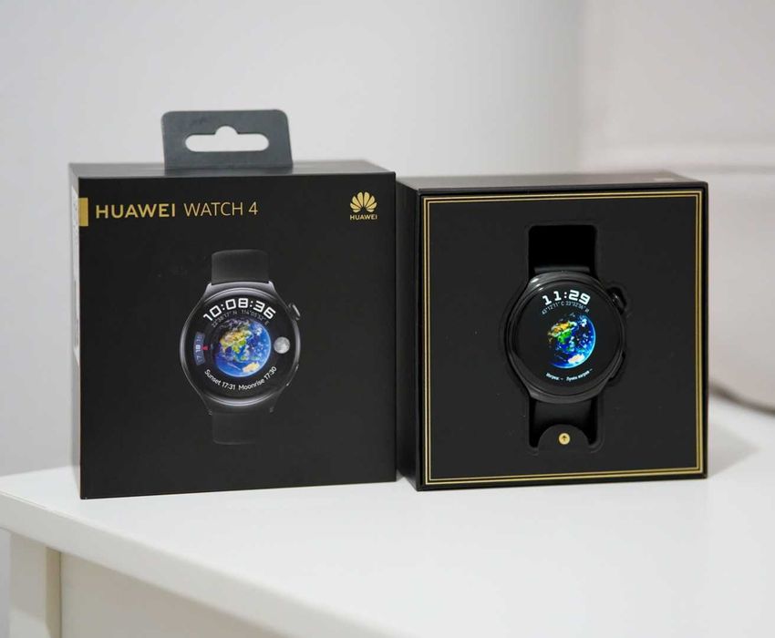 Смарт часовник HUAWEI WATCH 4 BLACK Stainless Steel Black с гаранция