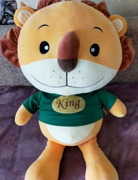 Подушка-игрушка лев