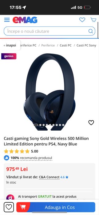 Casti sony Playstation