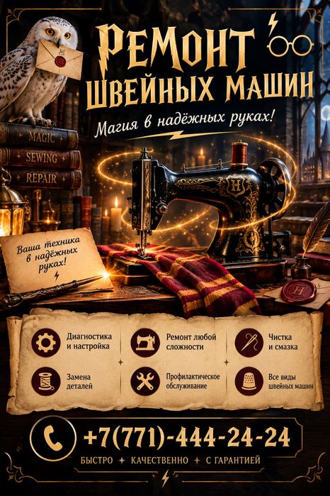 Ремонт швейных машин