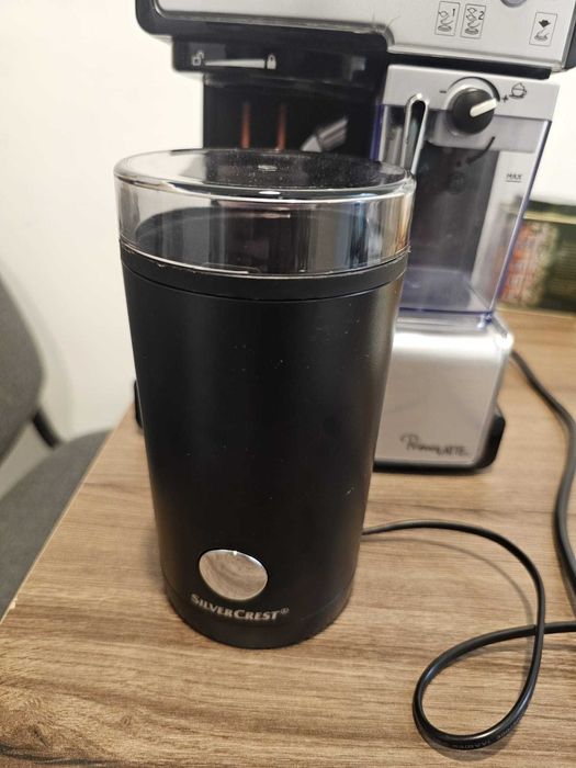 Espressor manual Breville Prima Latte 15 bari, 1.5 l, Recipient detasabil lapte 0.3 l, Argintiu