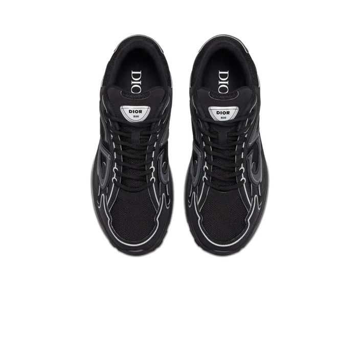 DIOR B30 Mesh Black Trainer