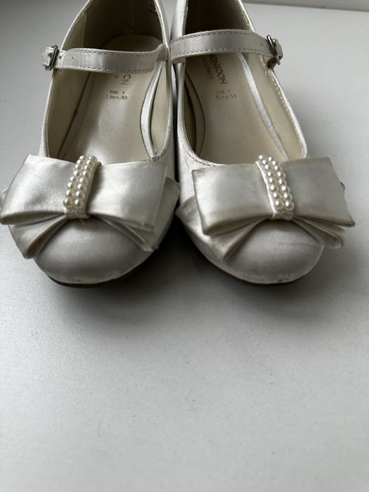 Туфельки для девочки MONSOON, размер 32–33