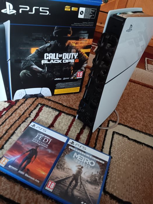 Vând PS 5 Slim cu disk