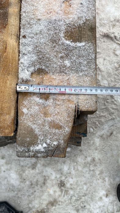 Новые стропила разных размеров