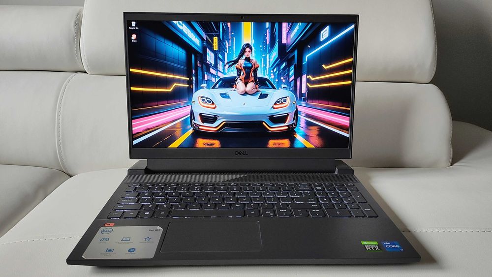 Laptop gaming DELL , intel core i7-11800H, video RTX 3060, ram 16 gb