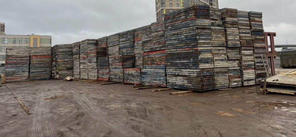 Продается крупнощитовая опалубка в большом ассортименте