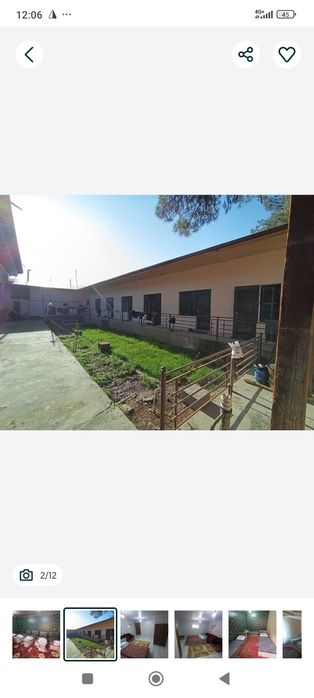 Ер Нархида Хостел Сотилади 8 соток