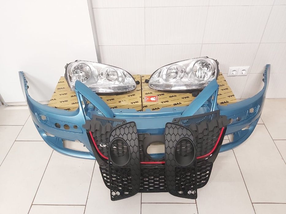 Fata Completa VW Golf 5 V GTi 2004-2008 LA5S Bara+Toate Grilele+Faruri