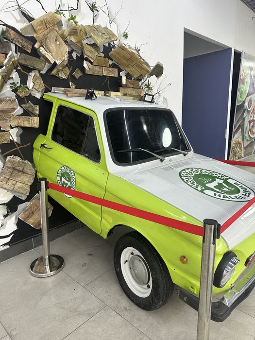 Запарожец фотозона учун килинган