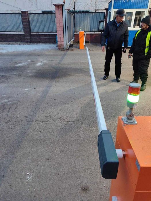 шлагбаум установка