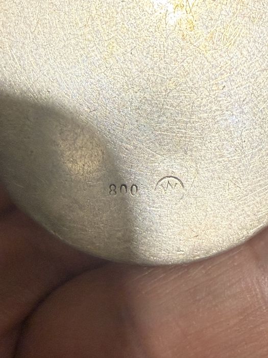 старинна сребърна кутийка за хапчета