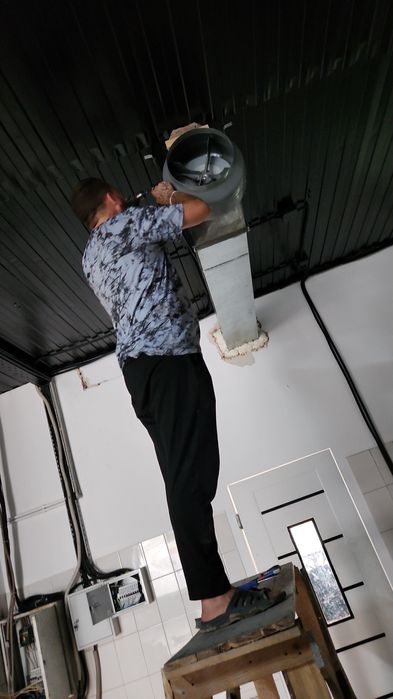 Вентиляция вытяжка приточка