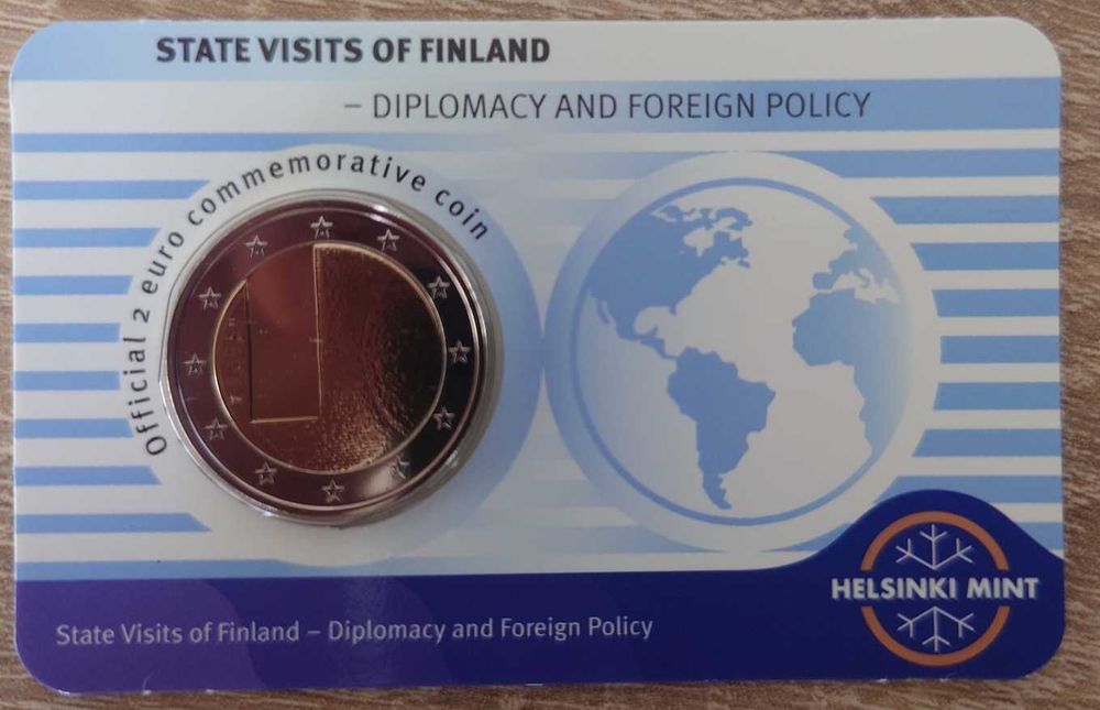Евро монети 2 EUR UNC