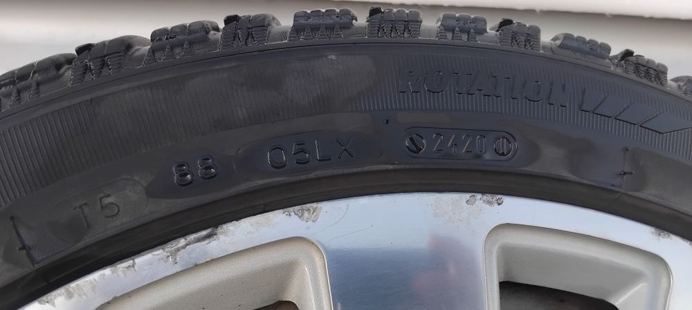 18" джанти Audi 5x112 et48 8J с зимни гуми