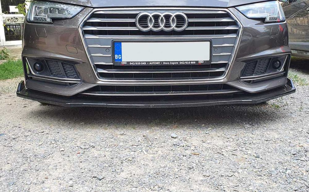 Спойлер Предна Броня за Audi A4 B9 S-line