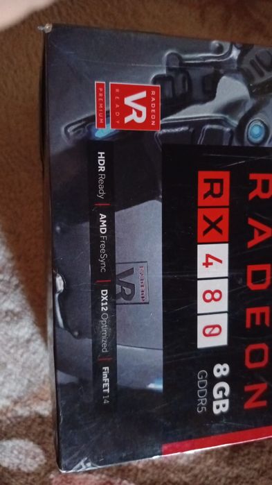 Sapphire Nitro+ RX 480 8GB OC -  Că NOUA cu cutie completa