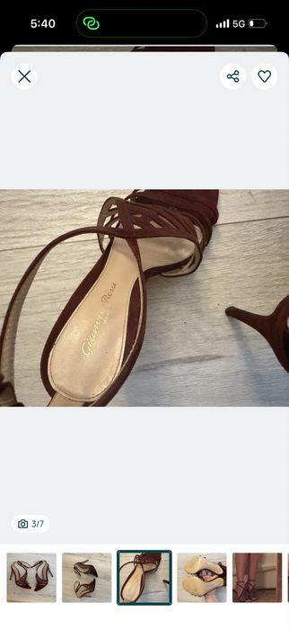 Gianvito Rossi сандали 36 1/2