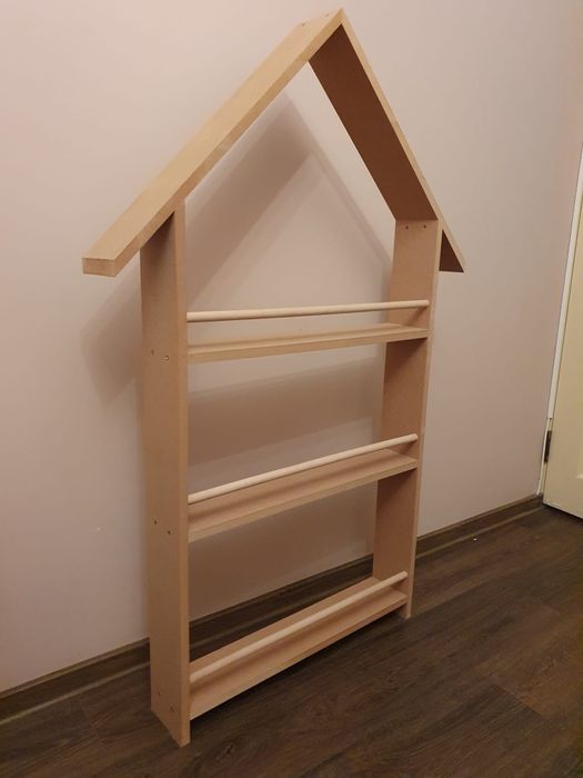 Biblioteca montessori - căsuță