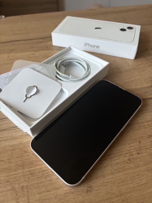 IPhone 13, бял, 128 GB, 5G
