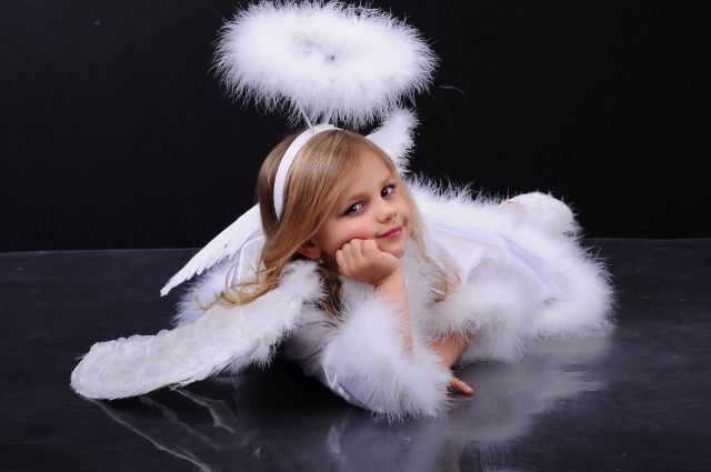 Ободок Нимб ангела белый купить в Москве | Интернет-магазин Веселая Затея