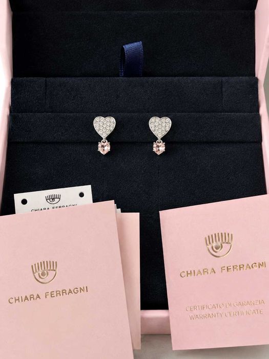 Chiarra Feragni сребърни обици