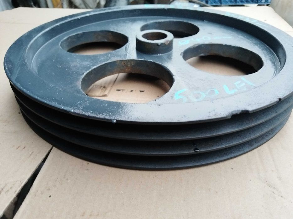 Fulie cu trei curele 43 cm diametrul de otel