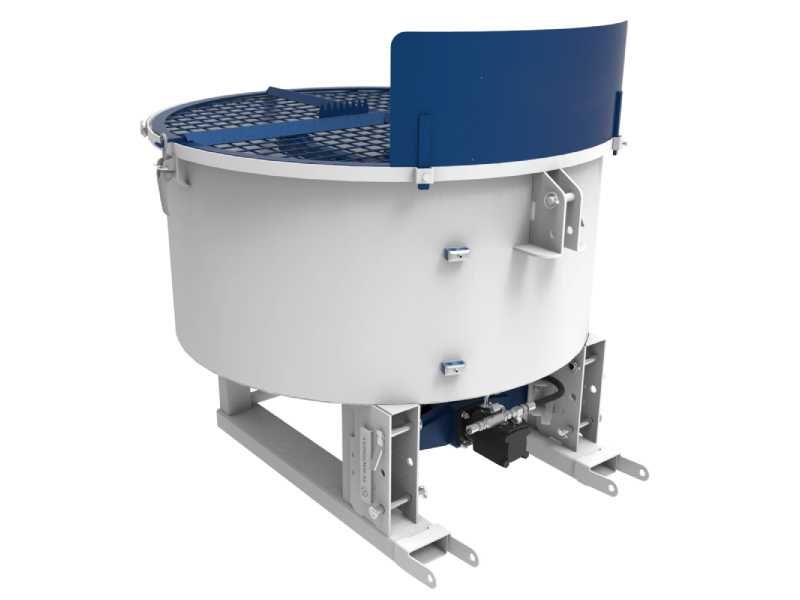 Malaxor beton, betonieră, malaxor cu ax vertical, malaxoare beton