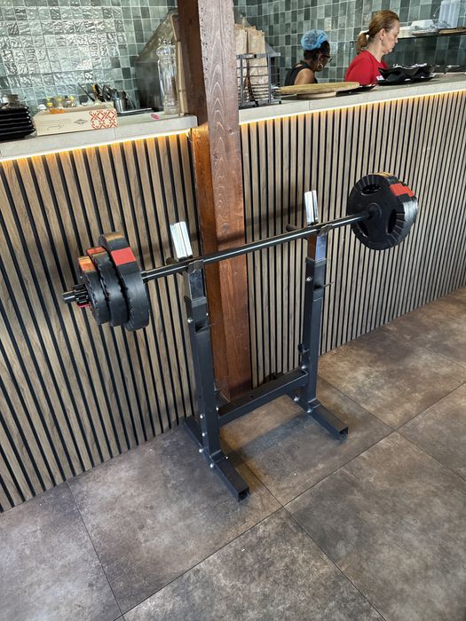 Haltera cu discuri+Gantere reglabile noi, greutate totala 40 kg,370 lei