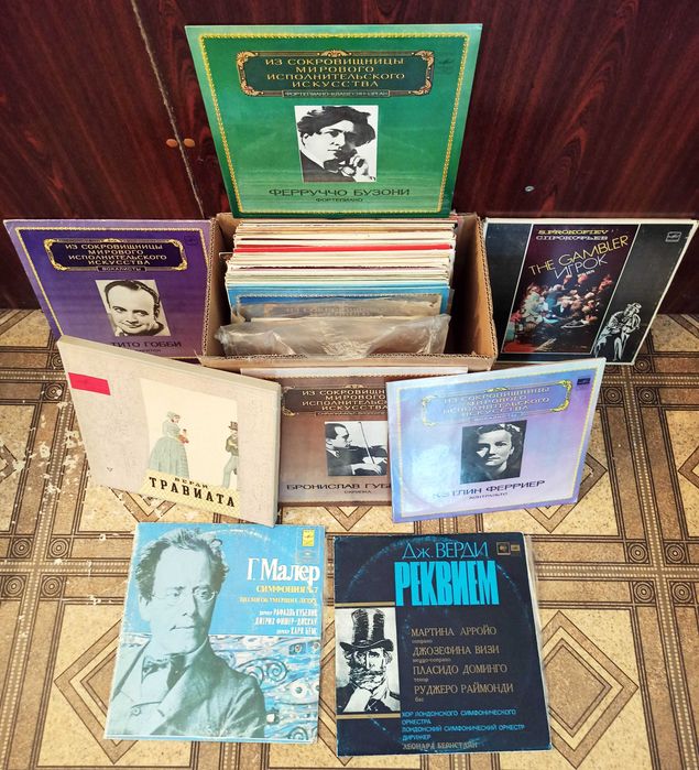 Виниловые пластинки. Разные жанры.