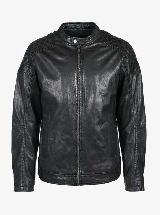 Jacheta geaca de piele 50 L bomber Atelier Torino NOUA piele naturala