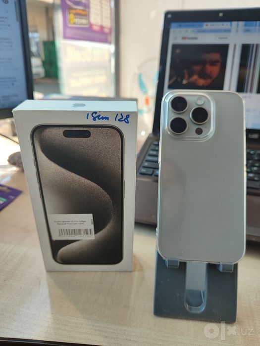 iPhone 15 Pro 87% каробка документ