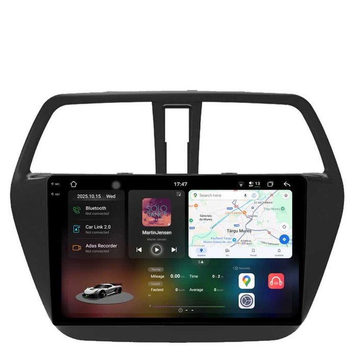 Navigatie Dedicata Suzuki S-Cross (2012-2016), Bluetooth, Carplay