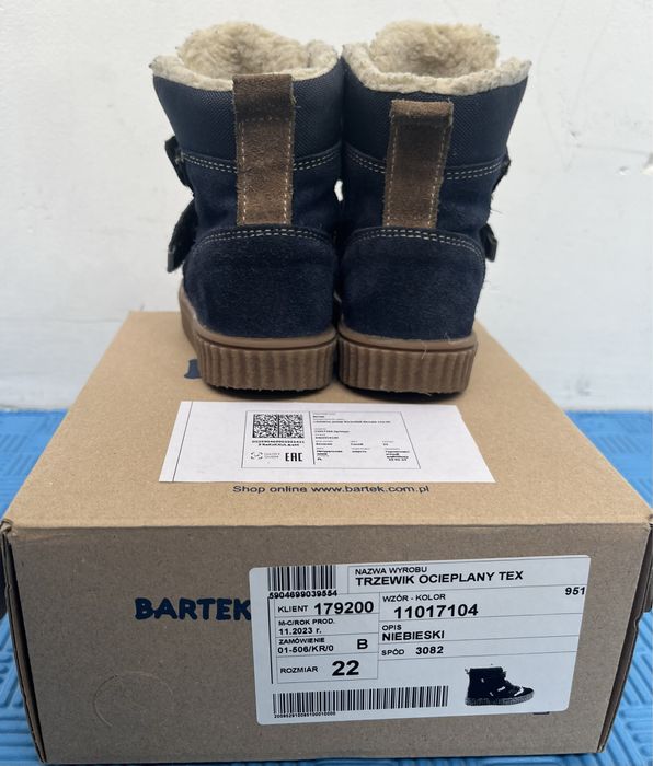 Зимние ботинки Bartek, производство Польша